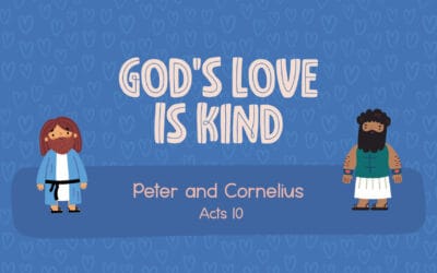 God’s love is kind.
