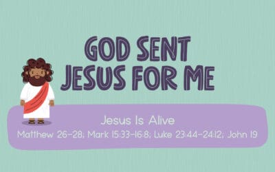 God sent Jesus for me.