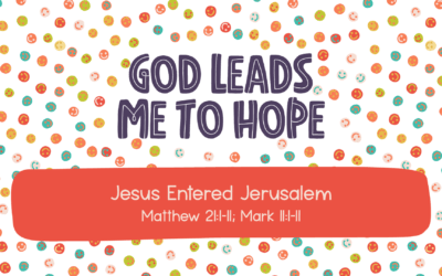 God leads me to hope.