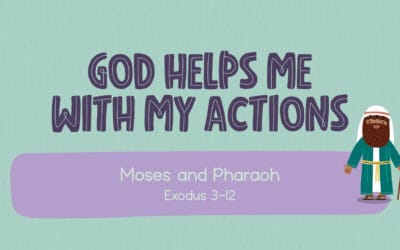 God helps me with my actions.