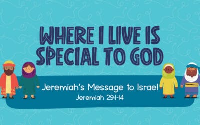 Where I live is special to God.