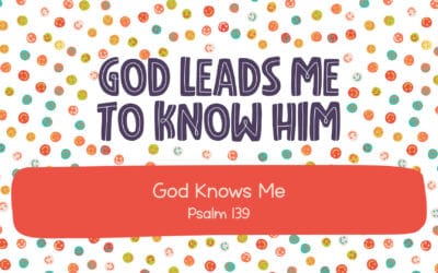 God leads me to know Him.